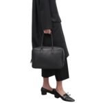 THE ROW DOMINO BAG IN LEATHER