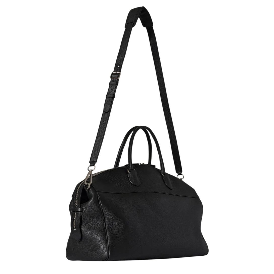 THE ROW GEORGE DUFFLE IN LEATHER