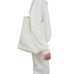 THE ROW LARGE NS PARK TOTE BAG IN LEATHER