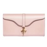 JOSEPH DUCLOS DIANE CLUTCH BAG IN LUMIERE LEATHER