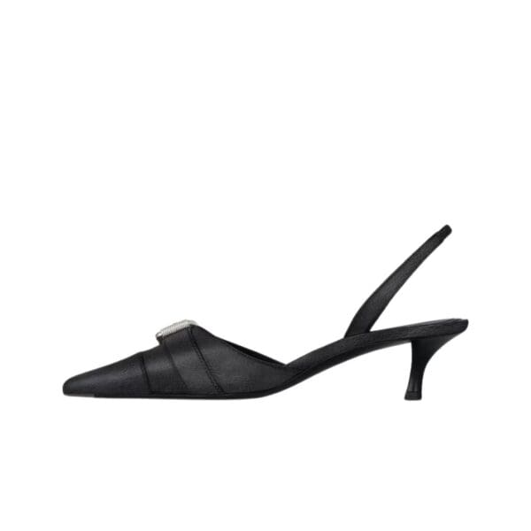 GIVENCHY VOYO SLINGBACKS IN LEATHER