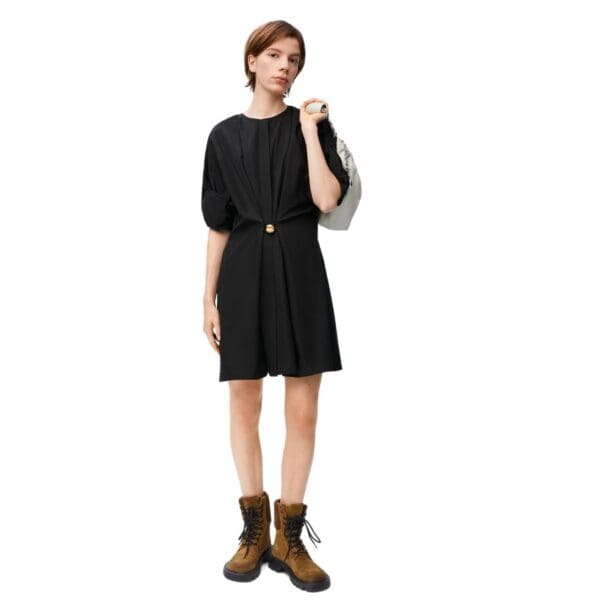 LOEWE PEBBLE DRESS IN COTTON