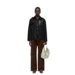 LOEWE LONG PARKA WITH HOOD IN COTTON