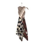 LOEWE SCARF DRESS IN SILK