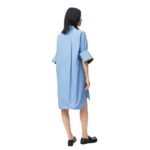 LOEWE TURN UP DRESS IN COTTON