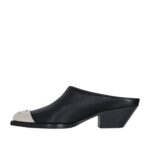 GIVENCHY WESTERN MULES IN LEATHER