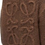LOEWE ANAGRAM MOHAIR CARDIGAN