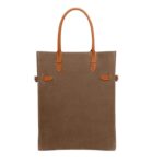JOSEPH DUCLOS LECTOURE VERTICAL LEATHER TOTE
