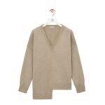 LOEWE ASYMMETRIC CASHMERE SWEATER