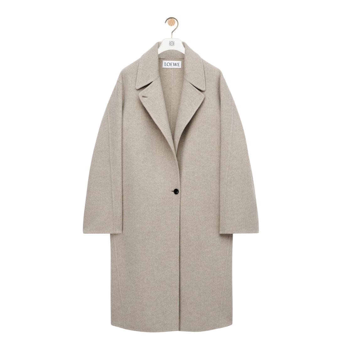 LOEWE WOOL AND CASHMERE COAT