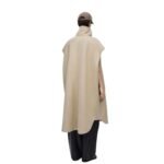 LOEWE WOOL CAPE COAT