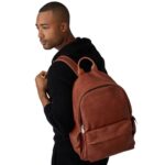 BRUNELLO CUCINELLI GRAINED CALFSKIN BACKPACK