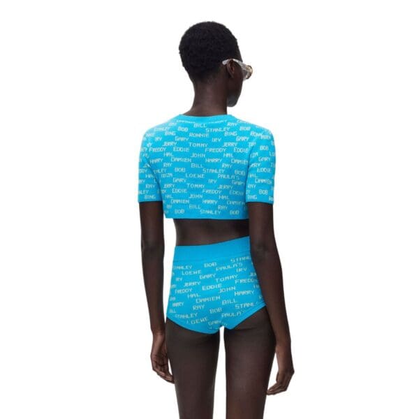 LOEWE CROPPED COTTON SWEATER