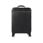 BRUNELLO CUCINELLI GRAINED CALFSKIN TROLLEY BAG