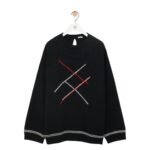 LOEWE WOOL AND APLACA DIAMOND SWEATER