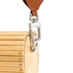 FENG CHEN WANG BLACK STRAP SMALL BAMBOO BAG