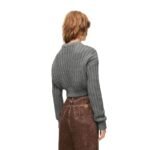 LOEWE WOOL CROP SWEATER