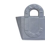 MARNI GREY LEATHER SWEEDY SMALL TOTE BAG