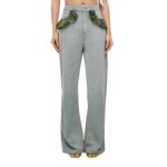 LOEWE BOOTLEG JEANS IN DENIM