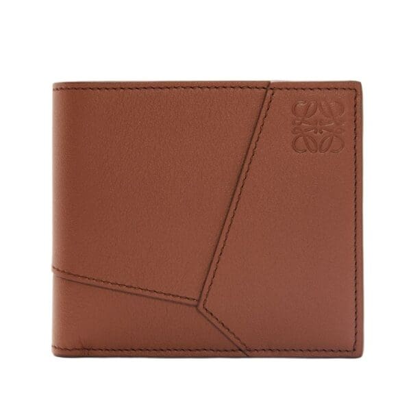 LOEWE PUZZLE BIFOLD COIN PURSE WALLET IN CLASSIC CALFSKIN