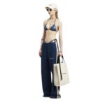 PALM ANGELS CANVAS LOGO TOTE BAG