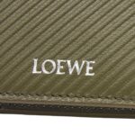 LOEWE SLIM COMPACT WALLET IN CLASSIC TEXTURED CALFSKIN