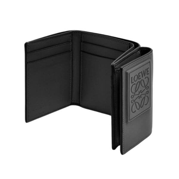 LOEWE TRIFOLD WALLET IN SATIN CALFSKIN