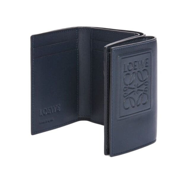 LOEWE TRIFOLD WALLET IN SATIN CALFSKIN