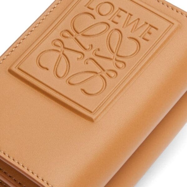 LOEWE TRIFOLD WALLET IN SATIN CALFSKIN
