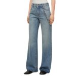 LOEWE CHAIN JEANS IN DENIM