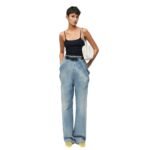 LOEWE ANAGRAM TANK TOP IN COTTON WITH STRAP