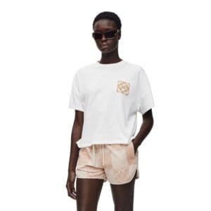 LOEWE BOXY FIT COTTON T SHIRT