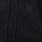 LOEWE DRAPED COTTON HOODIE