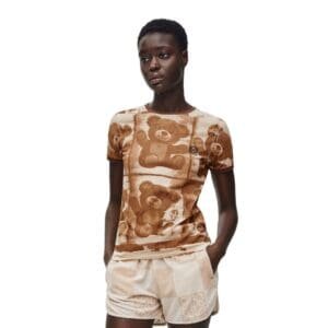 LOEWE SLIM FIT COTTON T SHIRT