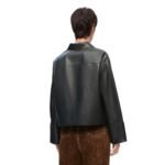 LOEWE JACKET WITH LAPELS IN LAMB NAPPA