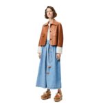 LOEWE JACKET WITH LAPELS IN LAMB NAPPA