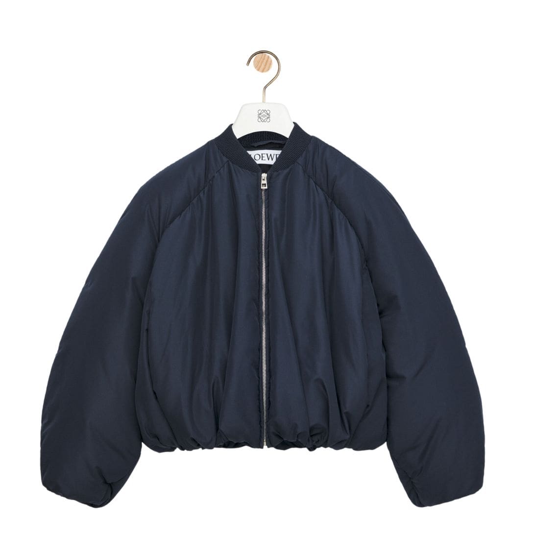 LOEWE PADDED NYLON BOMBER JACKET