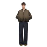 LOEWE PADDED NYLON BOMBER JACKET