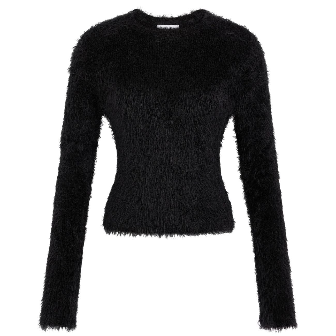 MARINE SERRE WILD FLUFFY KNIT CREWNECK PULLOVER