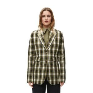 LOEWE WOOL AND LINEN JACKET