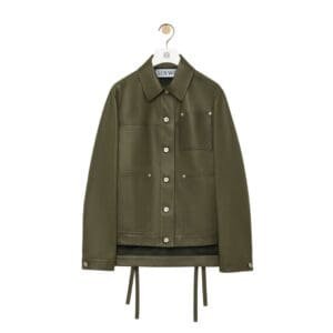 LOEWE WORKWEAR JACKET IN LAMB NAPPA