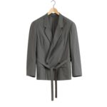 LEMAIRE BELTED LIGHT TAILORED JACKET