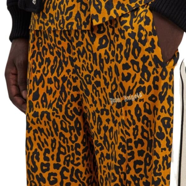 PALM ANGELS CHEETAH TRACK PANTS