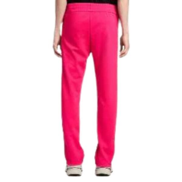 PALM ANGELS LOGO TRACK PANTS FLUO
