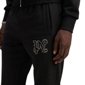 PALM ANGELS MILANO STUD TRACK PANTS