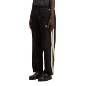 PALM ANGELS MONOGRAM NYLON TRACK PANTS