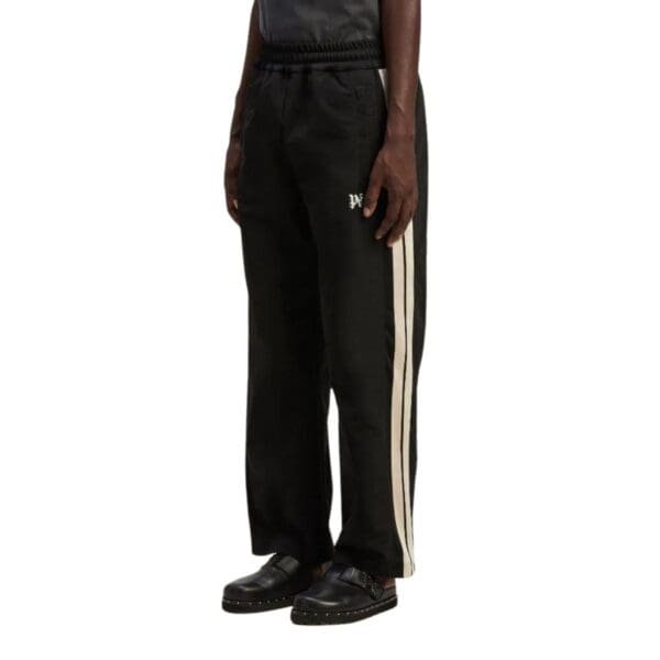 PALM ANGELS MONOGRAM NYLON TRACK PANTS