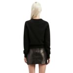 PALM ANGELS CLASSIC LOGO FITTED CARDIGAN