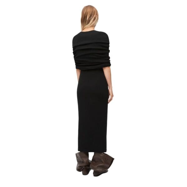 LOEWE CAPE TUBE DRESS IN COTTON