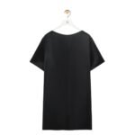 LOEWE CHAIN DRESS IN TECHNICAL SATIN